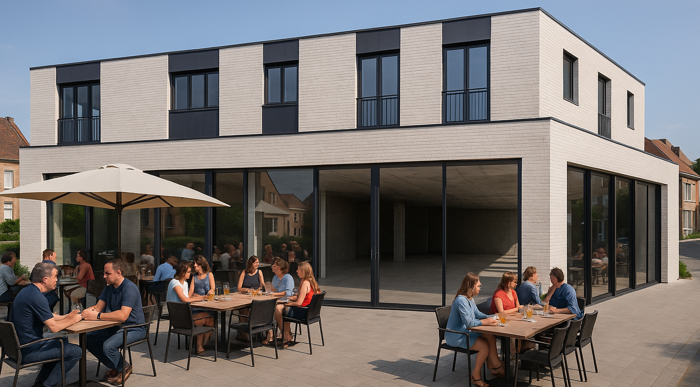 Rez commercial à vendre à Huldenberg