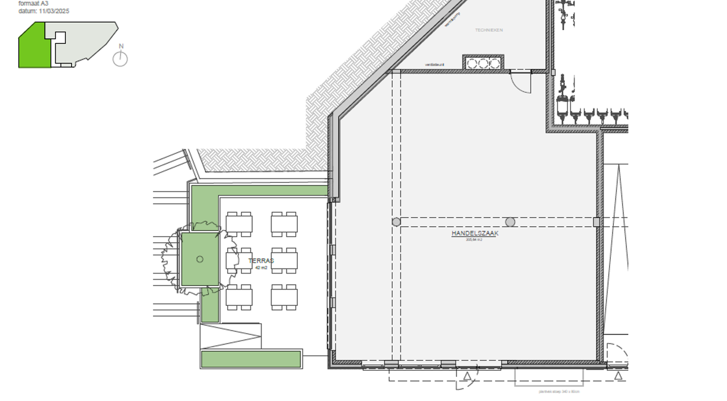 Rez commercial à vendre à Huldenberg